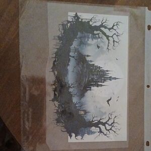 Spooky Castle Art Print